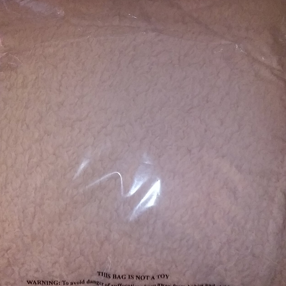 PINK One Size Sherpa Pullover - Picture 4 of 4